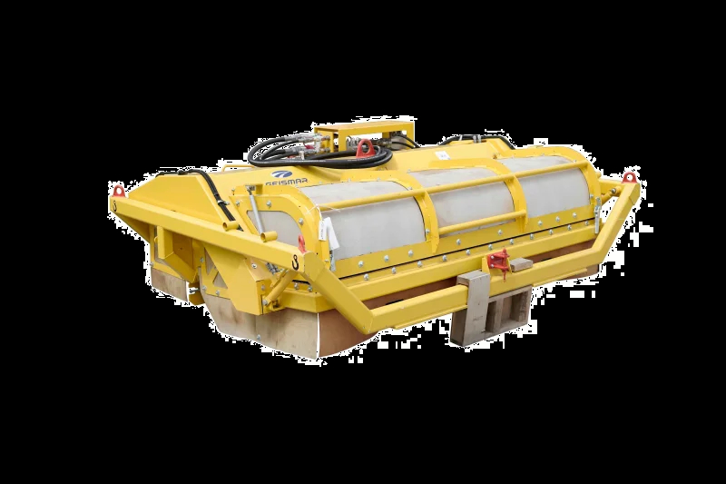 Brosse à ballast hydraulique BRV pour pelles rail-route - écartements de 1'435 mm et 1'000 mm_3