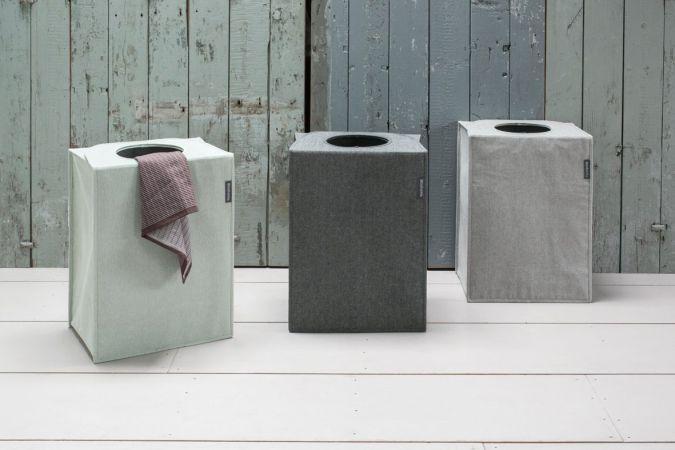 Sac à linge Brabantia - 55 litres - Pepper Black - Ouverture Quick-Drop_3