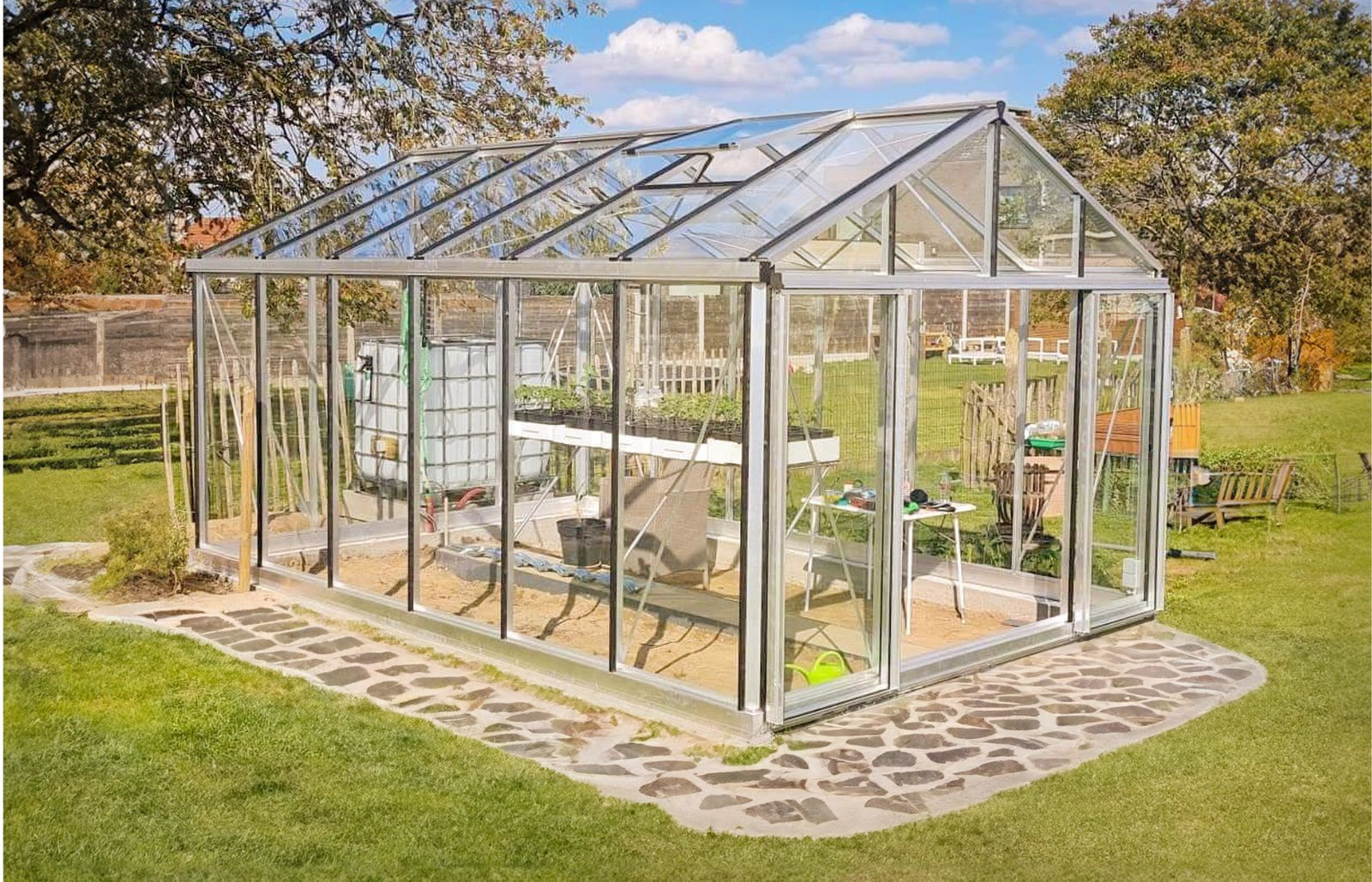 Serre en verre polyvalente, confortable et lumineuse - Helios Senior_3