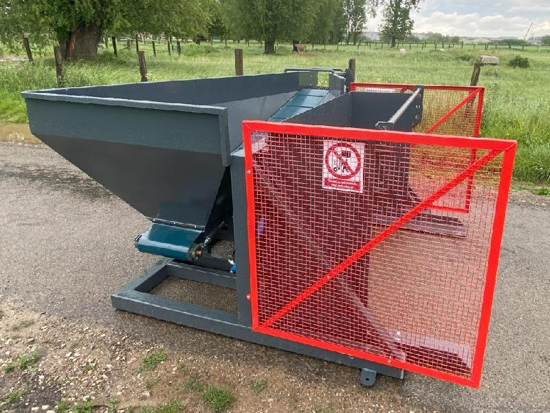 Vide-palox avec sortie gauche ou droite ajustable