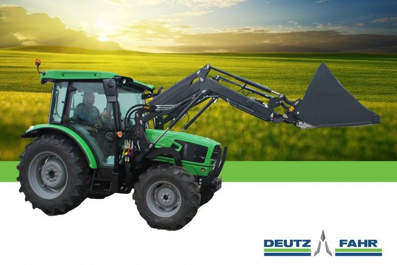 Cabine panoramique et ergonomique du tracteur 5D Keyline