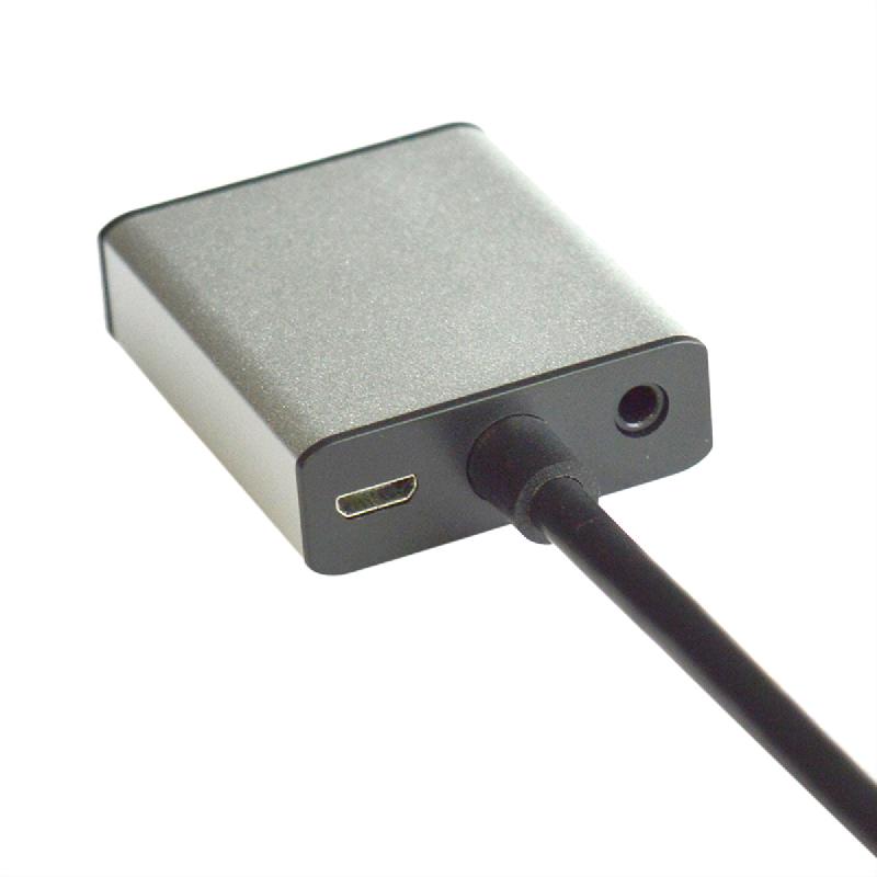 VALUE Adaptateur HDMI vers VGA+Audio 3,5mm, Stéréo_3