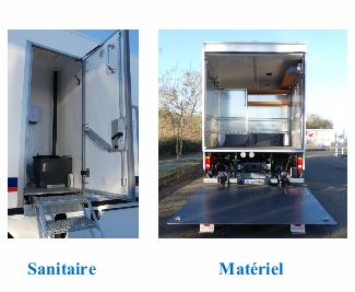 Véhicule BTP ravitailleur - Base-vie mobile et transport de matériel pour chantier_3