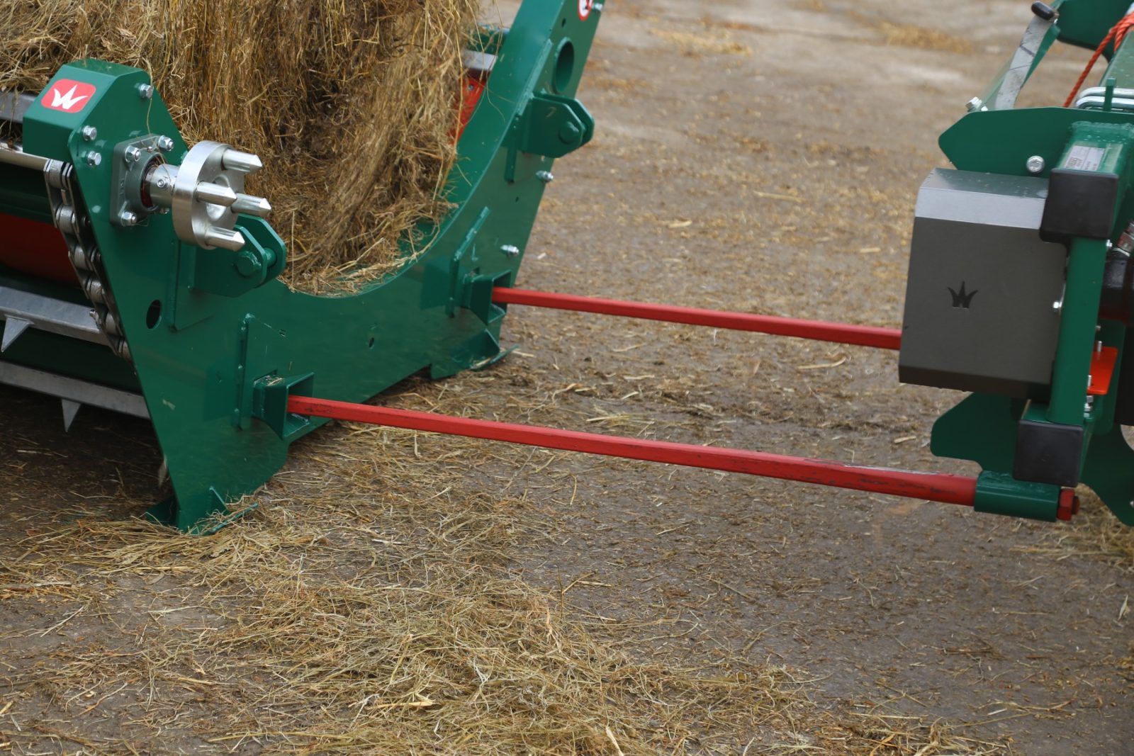 Machine agricole BFR-180 pour paillage jusqu'à 10 mètres