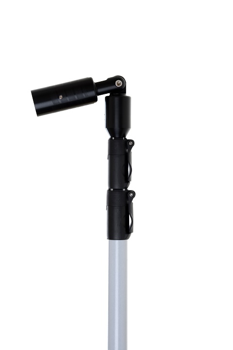 Caméra d'inspection sans fil radio Shaftcam Wireless - perche télescopique jusqu'à 4m - caméra multi-positions avec LEDs et écran LCD couleur_3