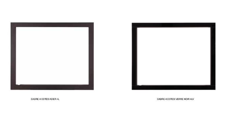 Insert large vision C-1000DF porte battante - 13kW - Double combustion - Marque Termofoc_3