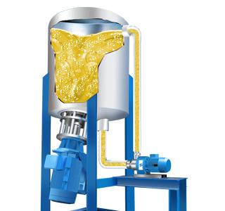 Mélangeur désintégrateur puissant pour matières solides volumineuses, caoutchoucs, polymères ou produits agroalimentaires - Capacité 1000 à 40000 L - Silverson 2500_3