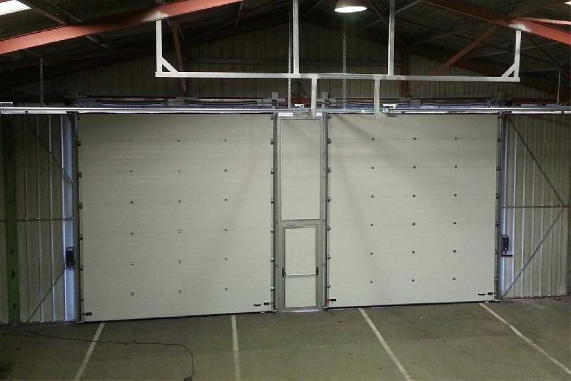 Porte industrielle levante lisse S - 3500 / 5750_3