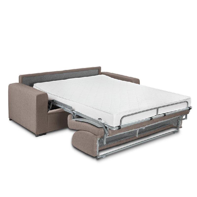 Canapé-lit 4 places Dreamer convertible express - Matelas Queen Size 160x197x16 cm - Revêtement tissu Neo taupe sand_3