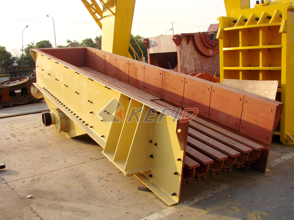 Extracteur vibrant / alimentateur vibrant pierre calcaire sable 120 t/h_3