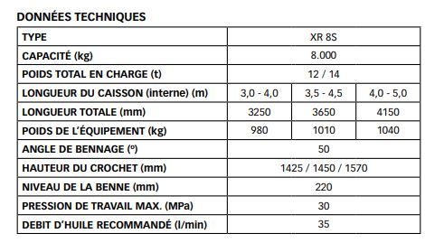 Multilift xr8s - bras hydraulique pour camion - hiab - 8 t_3