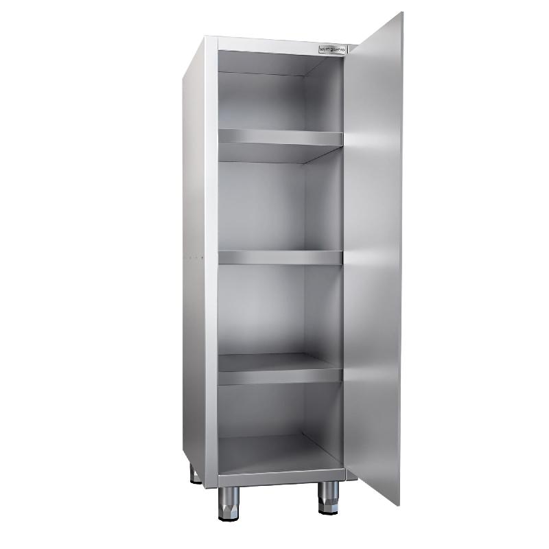 Armoire haute inox P 600 x H 1800 -1 porte battante_3