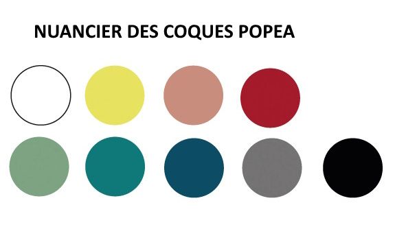 Siège sur poutre POPEA - Coque en polypropylène, 9 coloris disponibles, options éco-compatibles_3