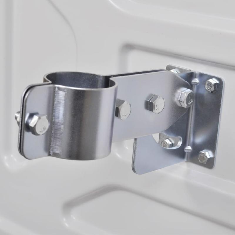 Vidaxl miroir de trafic convexe rectangulaire 40x60cm avec réflecteurs 141682_3