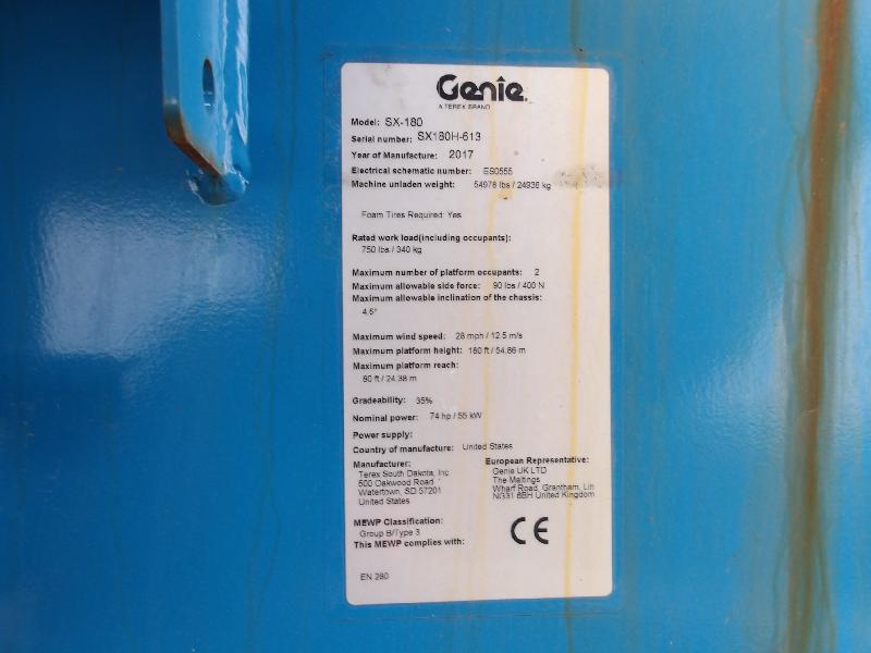 Nacelle telescopique GENIE sx180 occasion_3