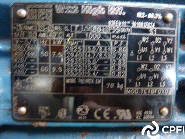 Pompe centrifuge Alfa Laval Solid C 2/190 - 7.5 kW - moteur WEG 2925 t/min_3