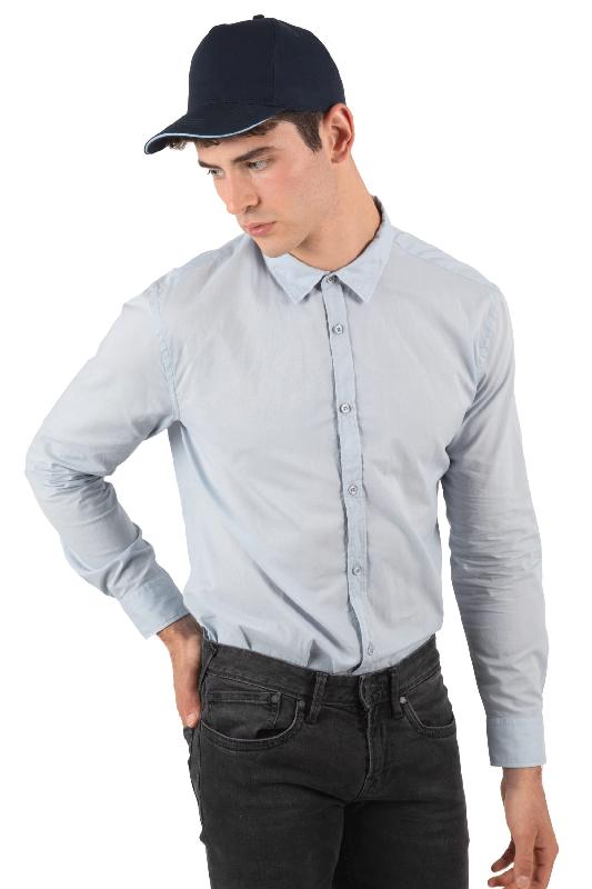 Casquette sandwich contrasté - 5 panneaux - 100% coton sergé - Réf: KP130 - Marque K-up_3