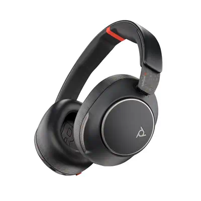 Micro-casque Poly Voyager Surround 85 UC USB-C + adaptateur USB-C/A + base de chargement_3