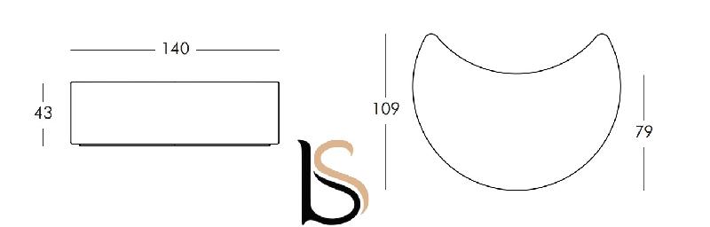 Pouf lumineux Moon - Slide - Extérieur_3