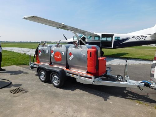Remorque carburant aviation - station mobile 1350L JET-A1 ADR_3