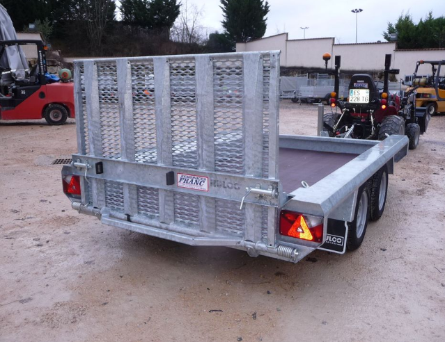Remorque porte-engin - PTAC 2600 kg - Hulco Terrax_3