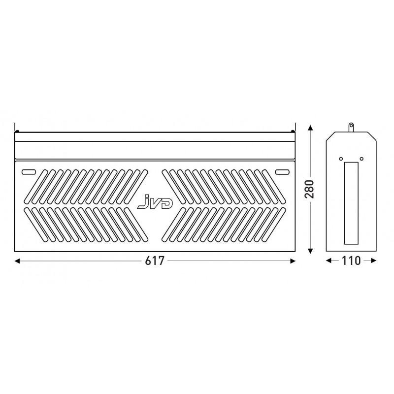 Désinsectiseur électrique industriel 40W - 600024019 - IP54 - Surface 120m²_3