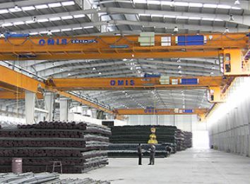 Pont roulant spécial OMIS - service intensif avec composants doubles et entretien facilité_3