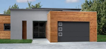 Porte de garage sectionnelle anti-effraction adaptée aux maisons individuelles et immeubles collectifs - Modèle personnalisable_0