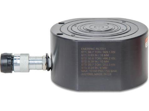 RLT231, 232 kN Capacité, 32 mm Course, Vérins Télescopiques de Faible Hauteur, Multi-Étages_3