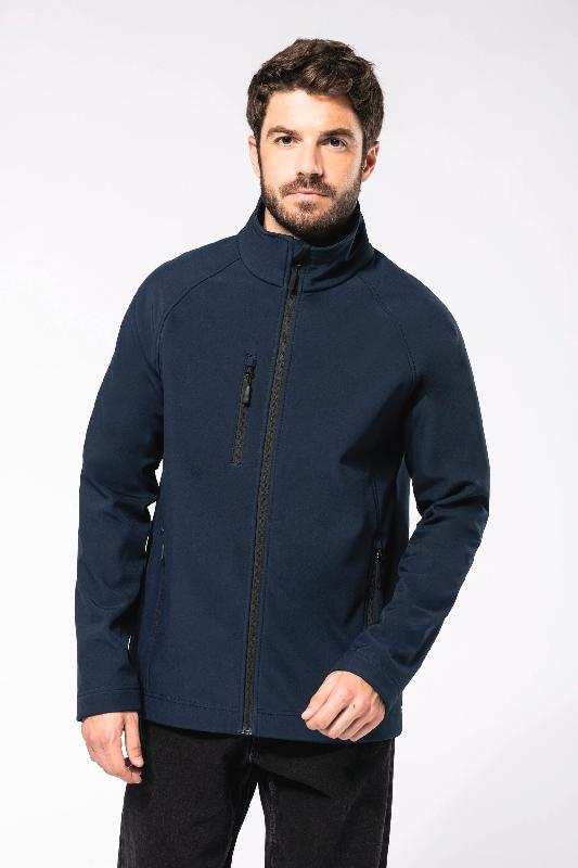 Veste softshell écoresponsable 3 couches unisexe - Réf : K427 - Imperméable 8000 mm et respirante 3000 g/m² - Polyester recyclé_3