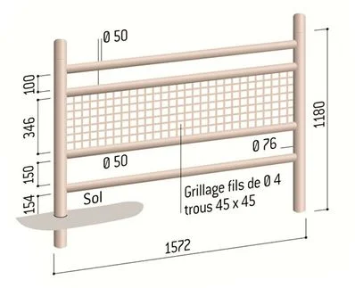 Barrière LINEA spéciale école Animation Croco, Serpent et Dino_3