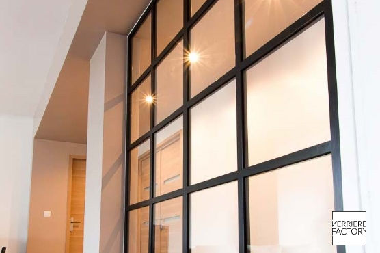 Verrière d'atelier en acier sur mesure - modèles classique, loft, artiste ou bistrot_3