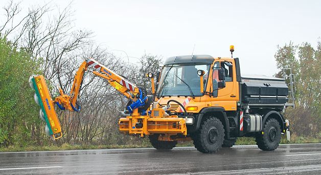 MFK 500 avec prise de force avant et portée télescopique