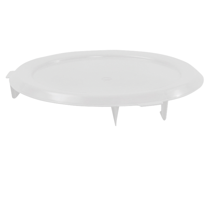 Couvercle plat pour conteneur alimentaire HACCP 75L Gilac - Blanc_3