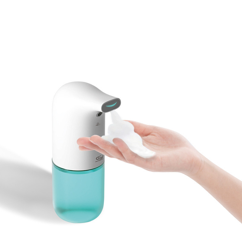 Distributeur a remplissage sgm electrique pour savon mousse +3 piles+ savon mousse 250ml_3