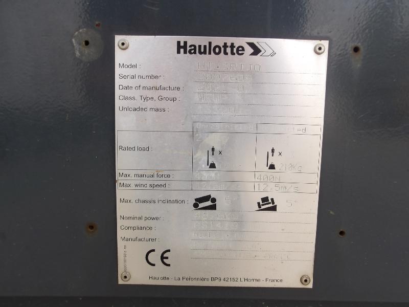 Nacelle telescopique HAULOTTE ht23rtj o occasion_3