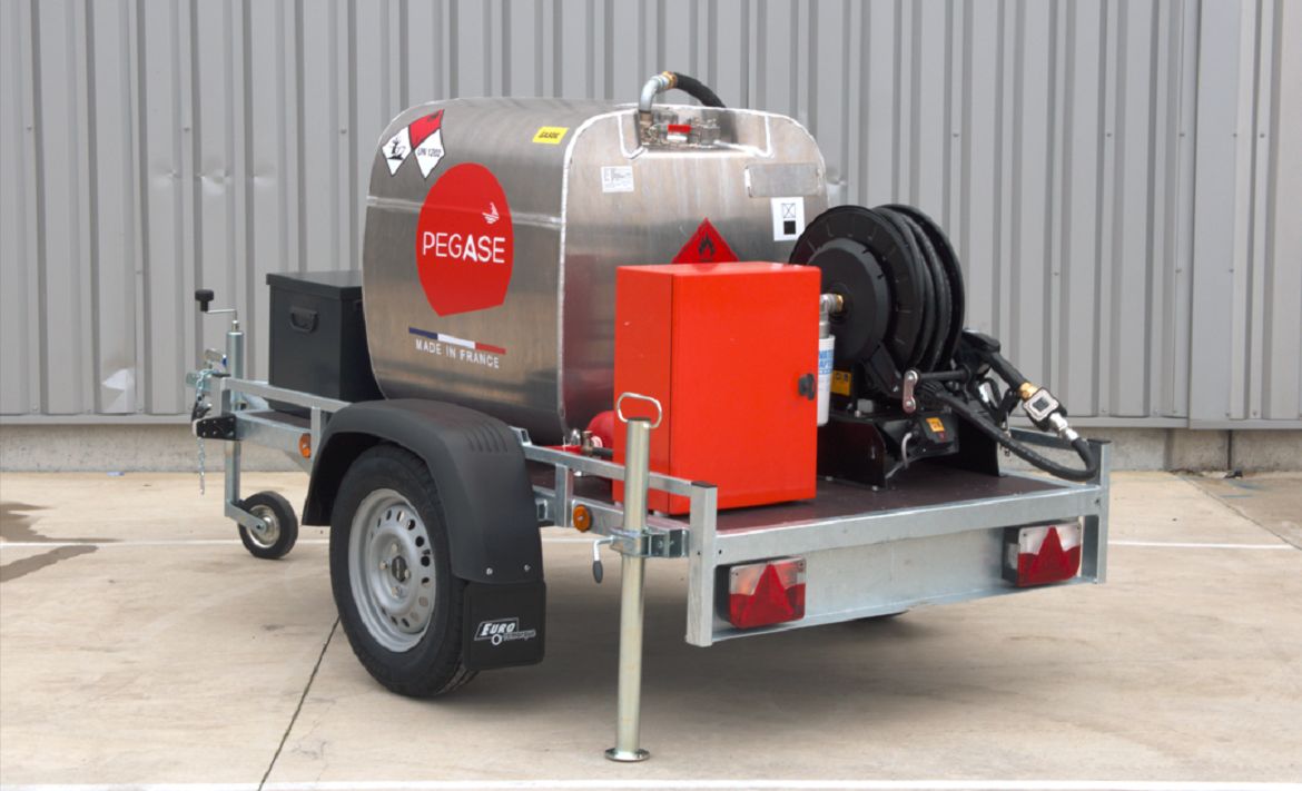 Remorque Citerne Biodiesel 450l -Biocarburant B100_3