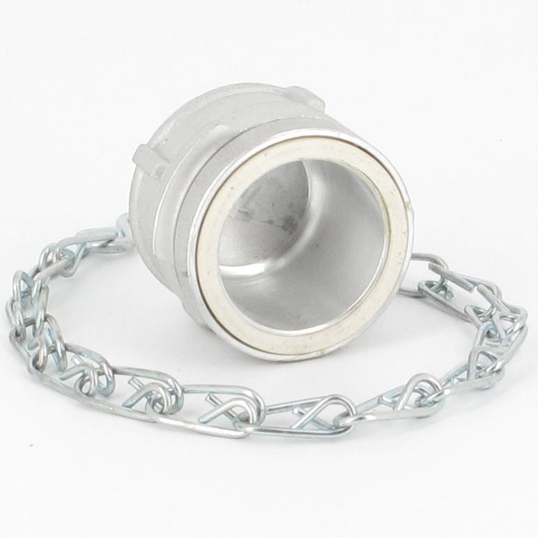 Bouchon avec verrou + chainette Ø 32 mm - Alu_3