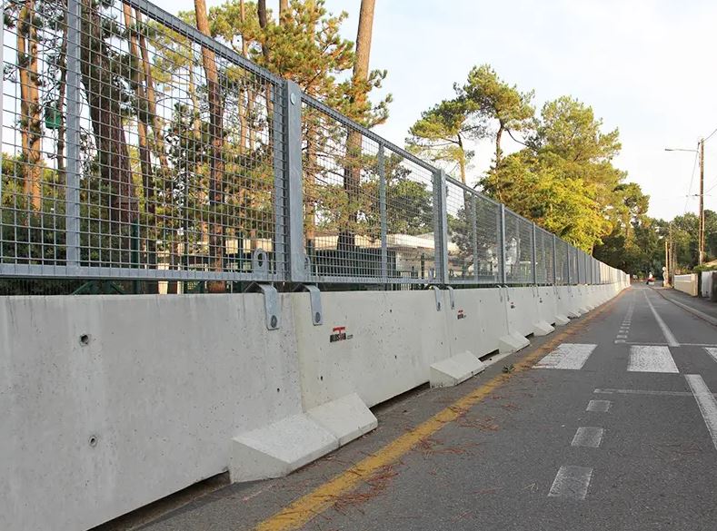 Palissade grillagée acier galvanisé_3