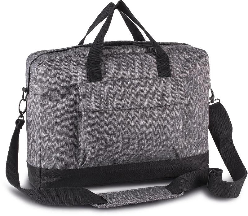 Sac porte-ordinateur - polyester 600D - compartiment matelassé pour ordinateur 15