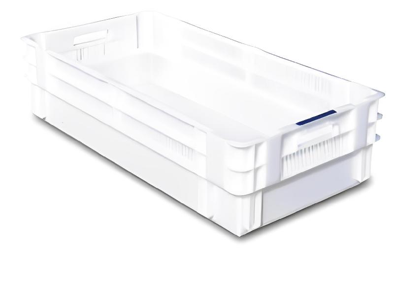 Bac gerbable 800 x 400 - 50 litres - Fond et parois pleins/ajourés - Norme Europe - PEHD_3