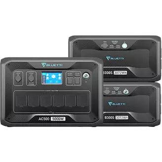 BLUETTI AC500 + 2*B300S + 3*PV350 Groupe électrogène solaire_3