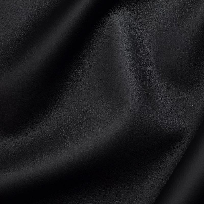 Canapé convertible express Sofia Edition 120 cm - Cuir noir Cayenne - Matelas 16 cm haute résilience_3