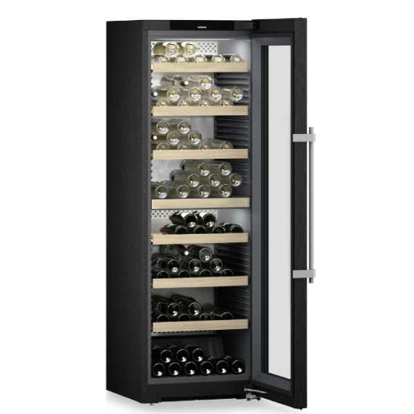 Cave à vin professionnelle multizones Noir - Porte vitrée - 155 bouteilles | Liebherr - WPbsi 5252 Vinidor_3