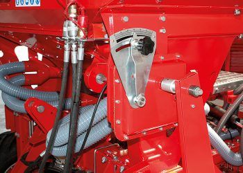 Semoir Oregon avec passerelle de chargement robuste