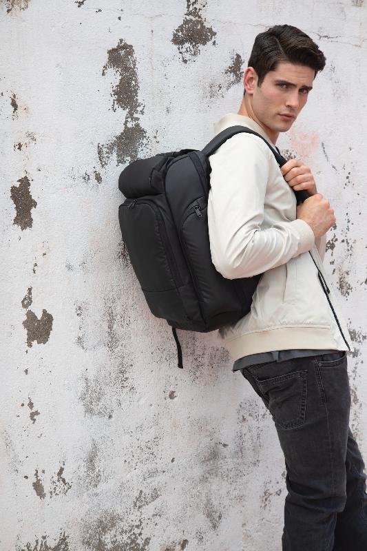 Sac à dos business Kimood - Support ordinateur 15'' - Compartiments rembourrés - Réf: KI0932_3