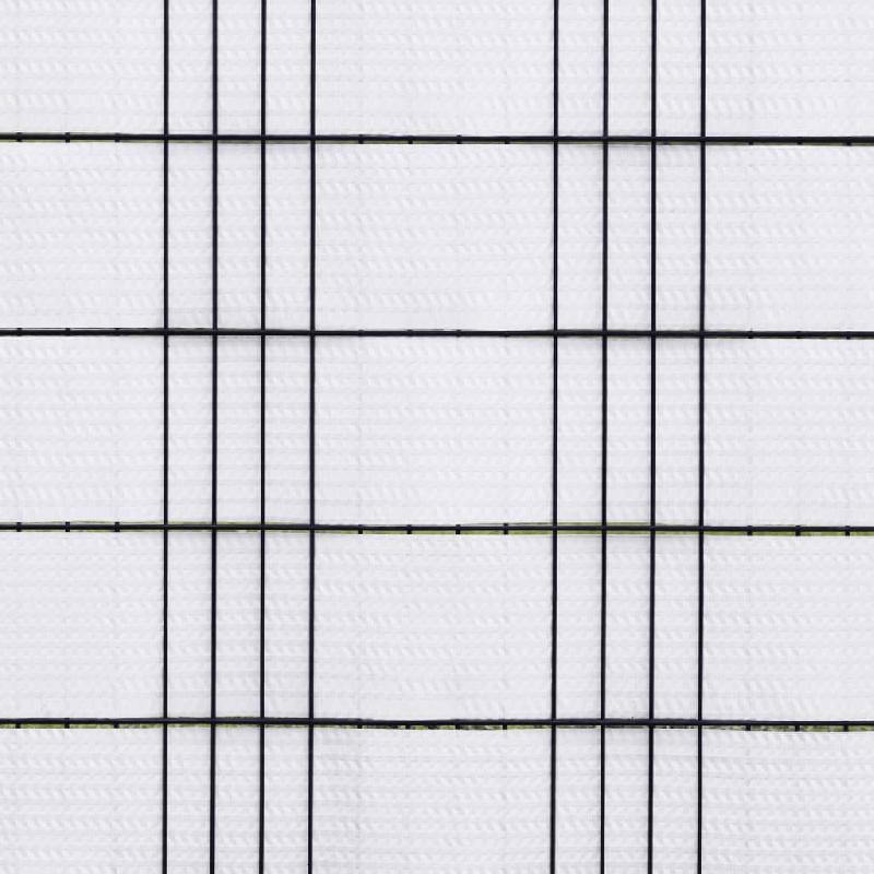 Vidaxl paravents de balcon 10 pcs blanc 255x19 cm résine tressée 156313_3