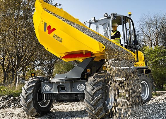 Dw60 dumper sur pneu - wacker neuson - 6000 kg_3