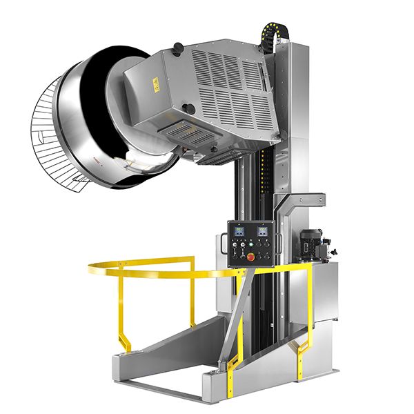Master Mix_AR - Pétrin professionnel Logiudice - 15 à 300 kg - Inox, double vitesse, système hydraulique_3