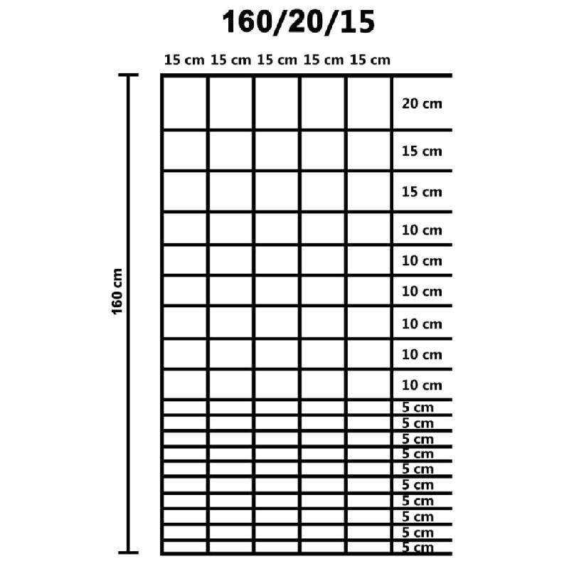 Vidaxl clôture de jardin acier galvanisé 50x1,6 m argenté 149510_3